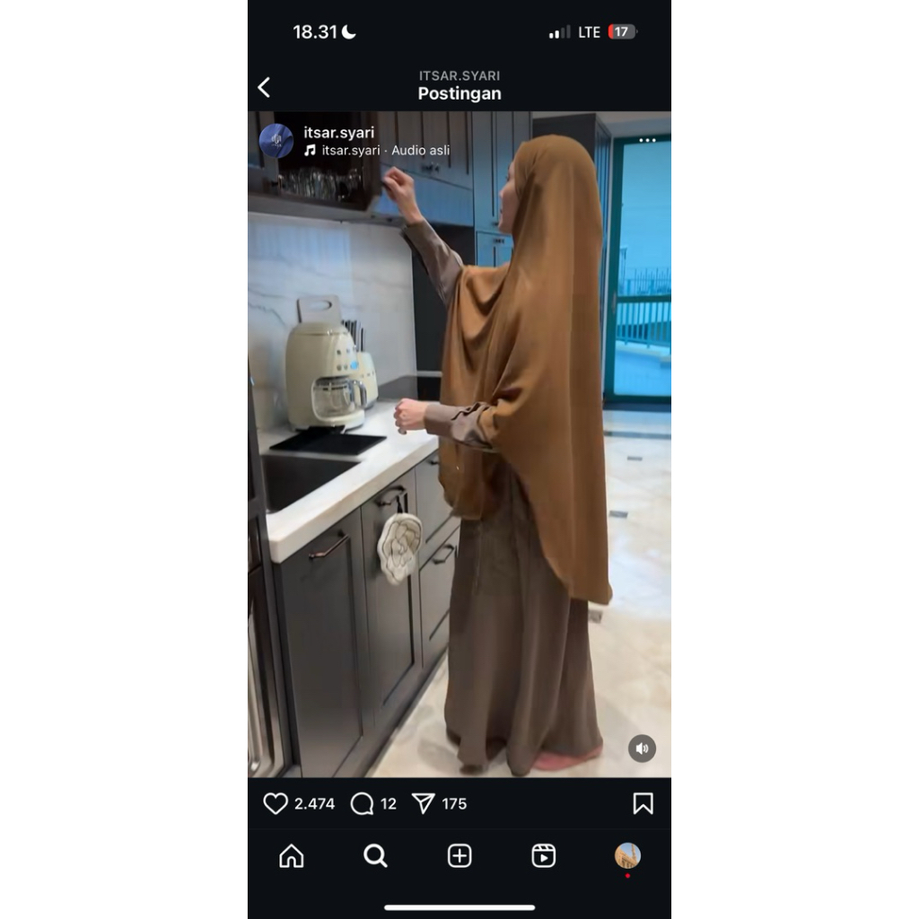 PL itsar syari medina khimar
