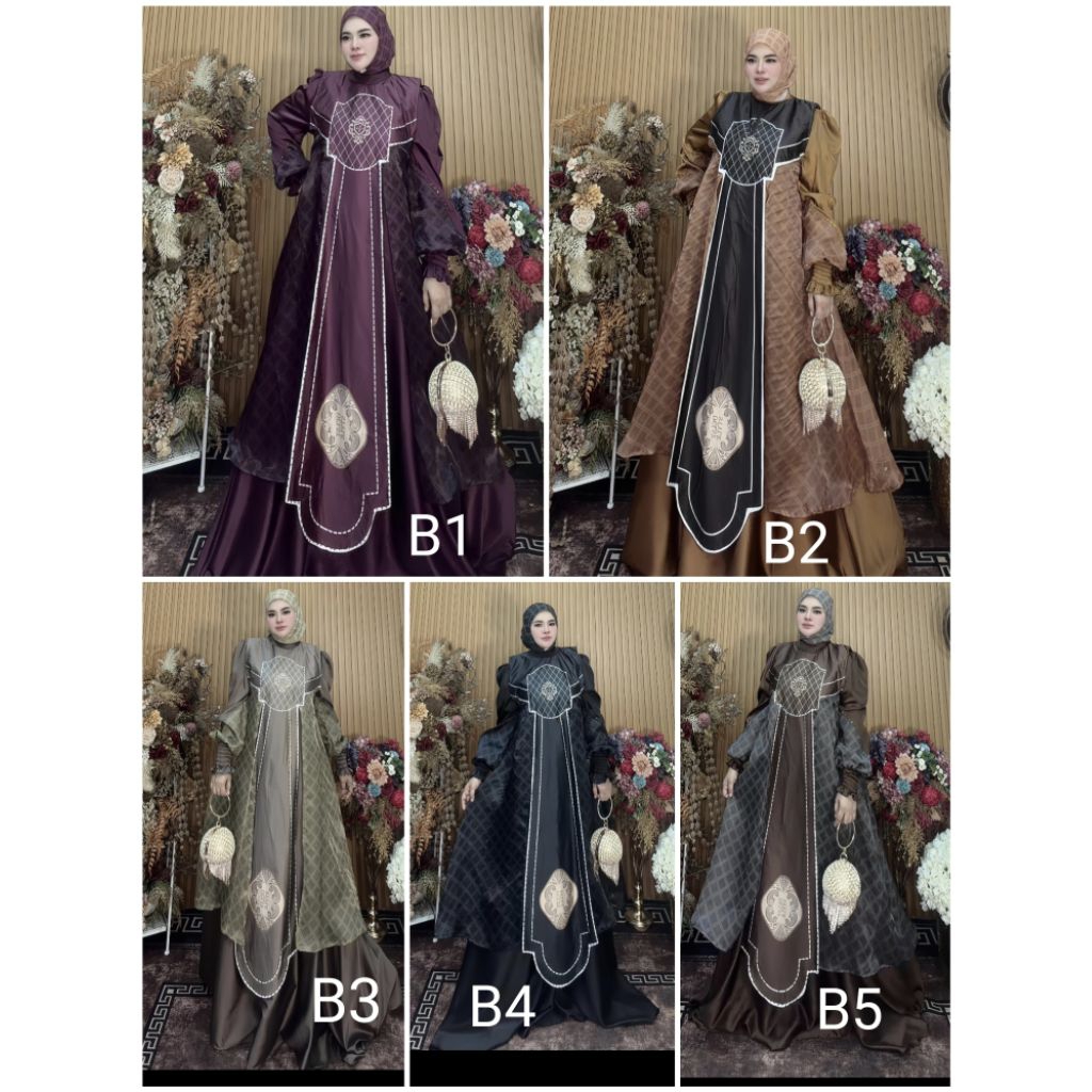 gamis syari windes ucl alqiblat dwina rafanda