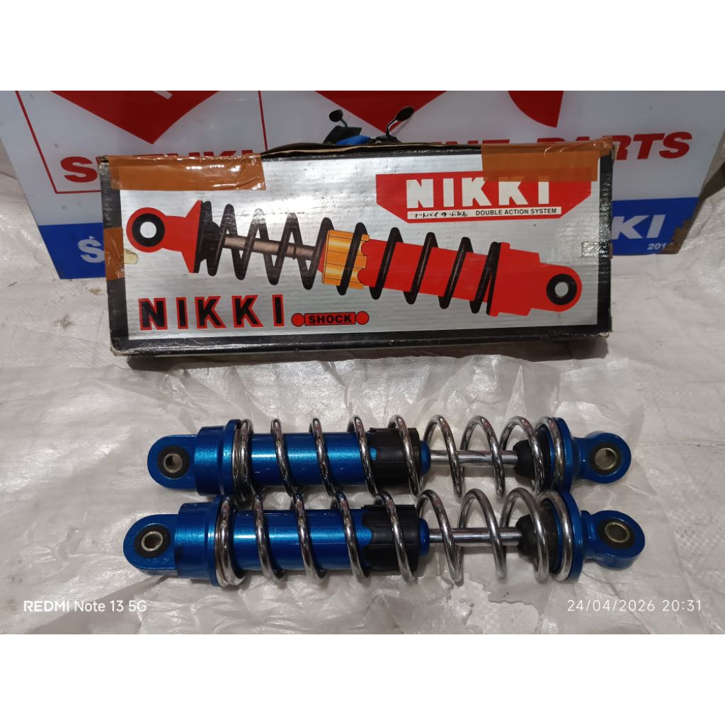 shock shok sobeker belakang rk king nikki biru buat rk king original nikki ukuran 32