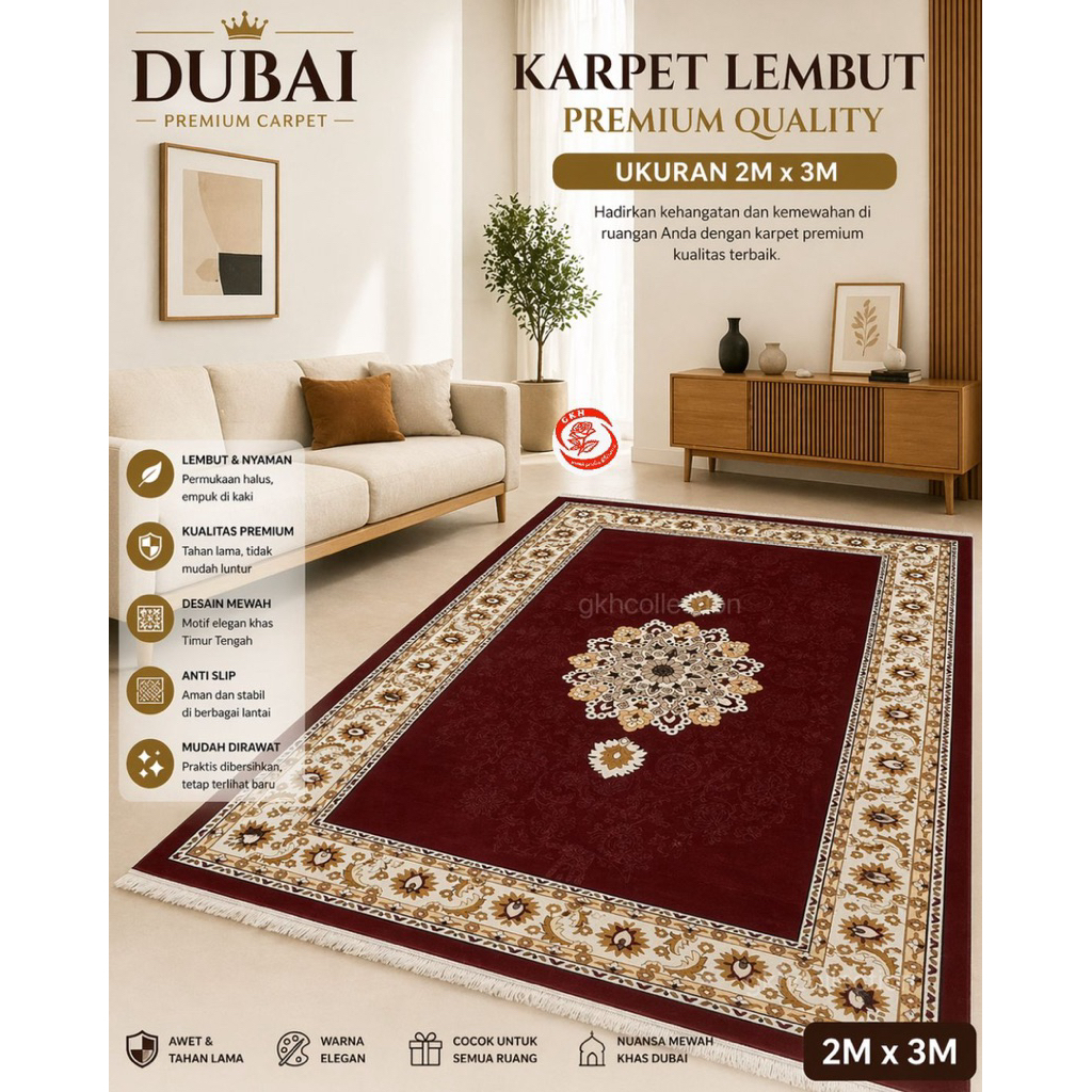 KARPET DUBAI PREMIUM 2 x 3 METER
