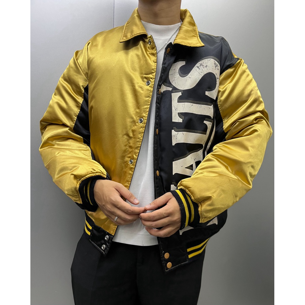 Vintage Malts Beer Reversible Varsity Jacket