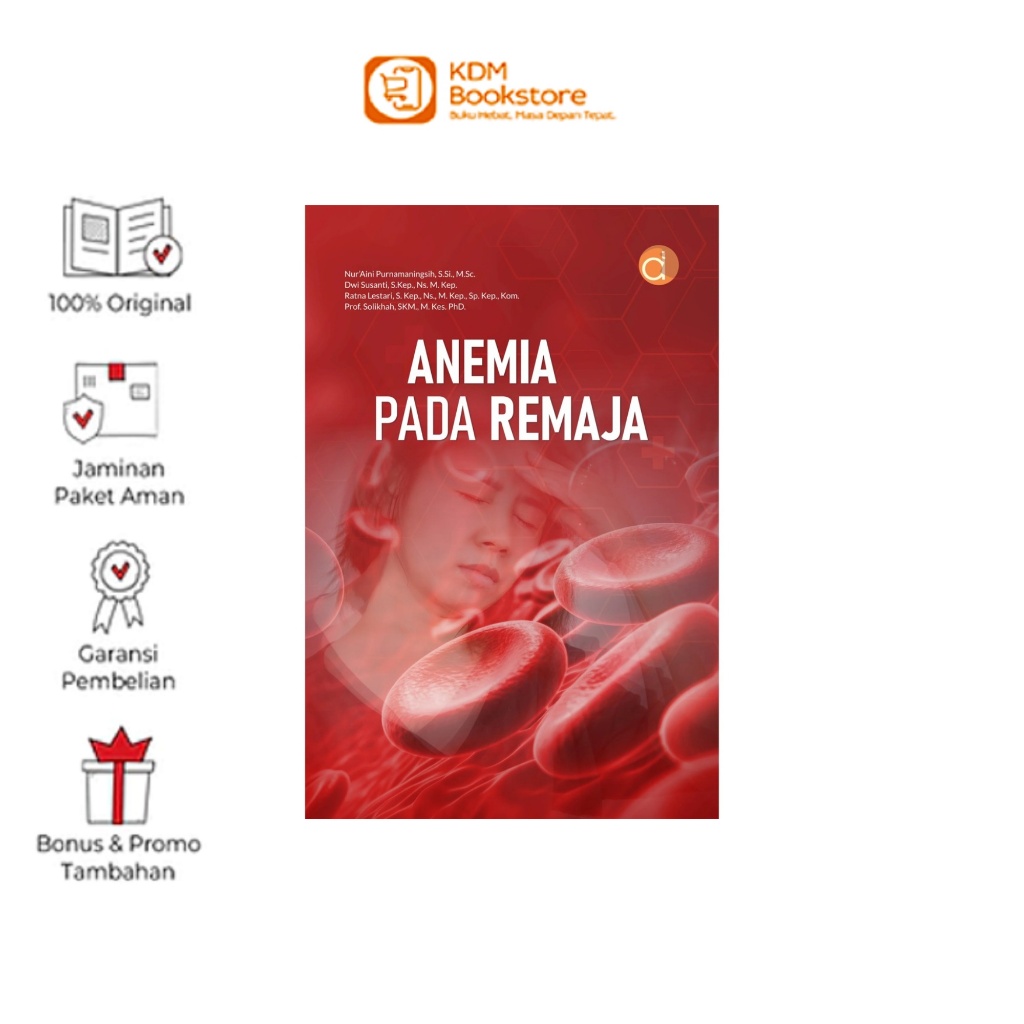 Buku Anemia pada Remaja Deepublish