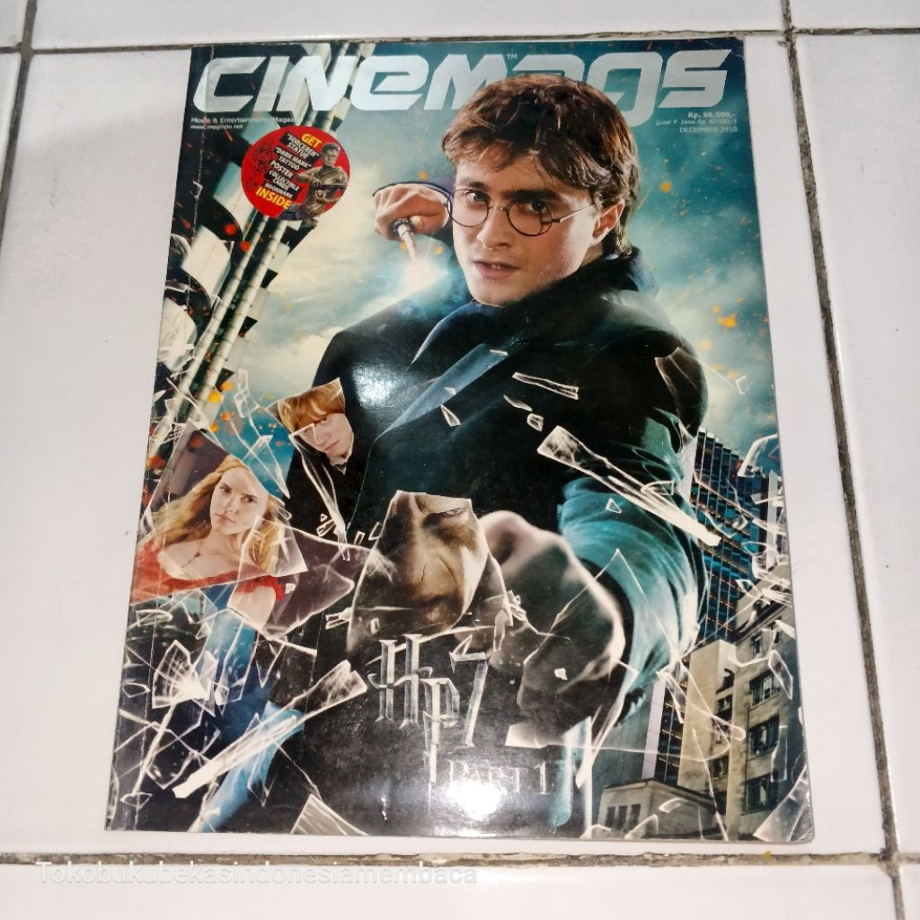 Majalah CINEMAGS Harry Potter Part 1