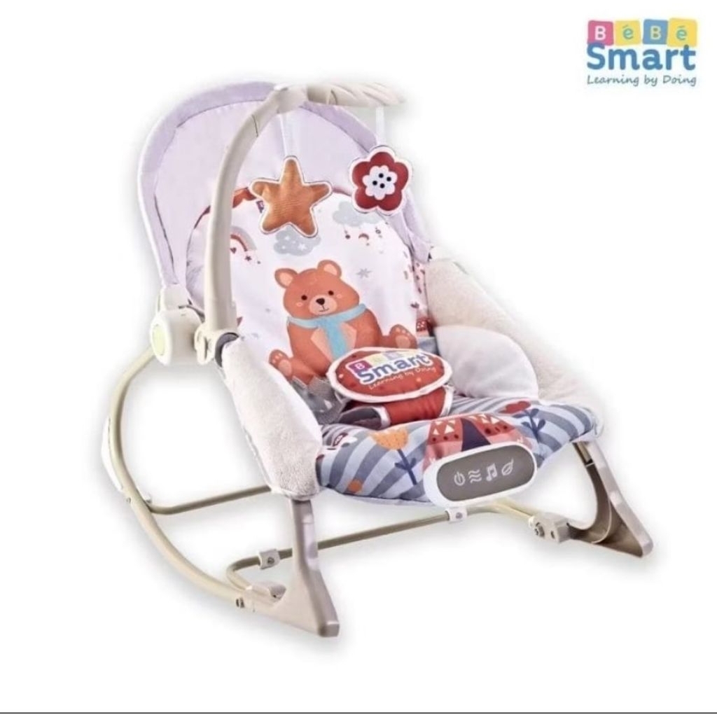 BEBE SMART - CLASSICO MUSICAL ROCKER BBS956 - BEAR