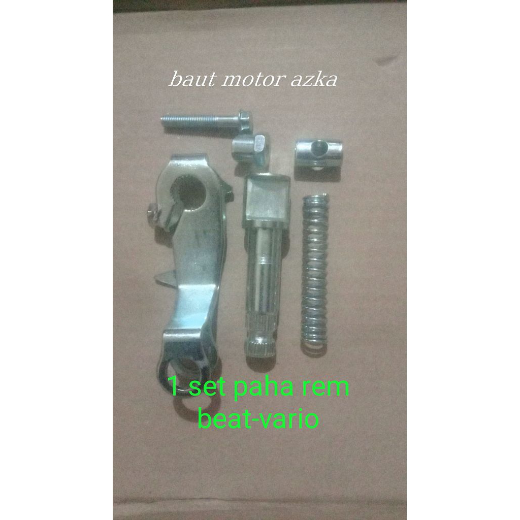1set as paha rem belakang motor beat/Scoopy