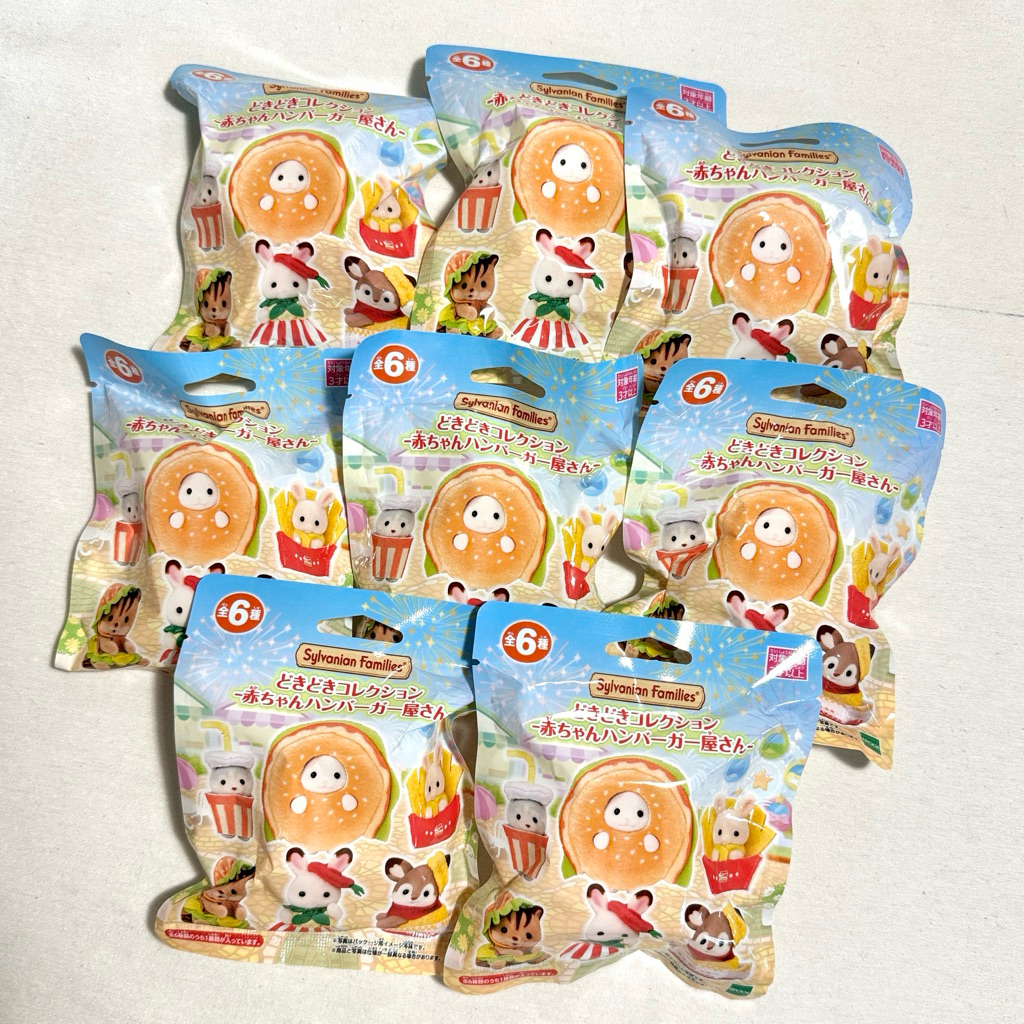 (RESTOCK) Sylvanian Families Blind Bag Burger Shop Tea Time Milky Way Flower Garden Marine Fruit Cra