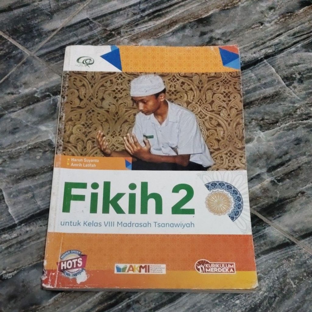 BUKU ORI BUKU FIKIH SMP KELAS VIII/8 PENERBIT AQILA KURIKULUM MERDEKA