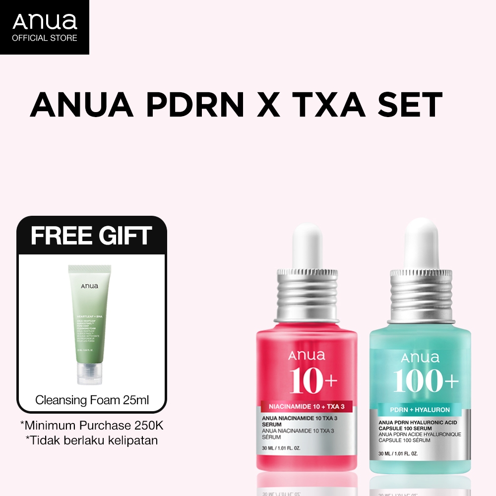 ANUA PDRN X TXA Set (PDRN Serum 30ml & TXA Serum 30ml)