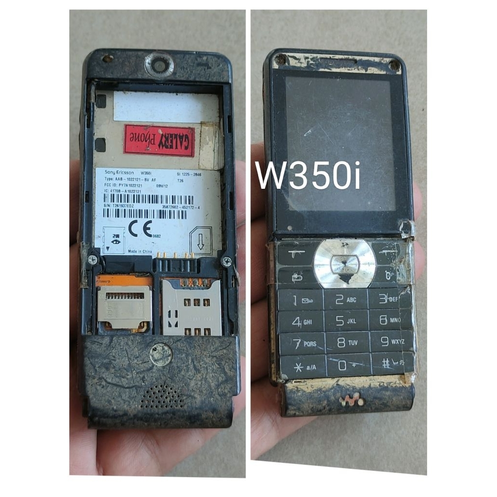 Sony Ericsson W350i Sony Ericsson lipat rusak anggap jual sparepart bahan