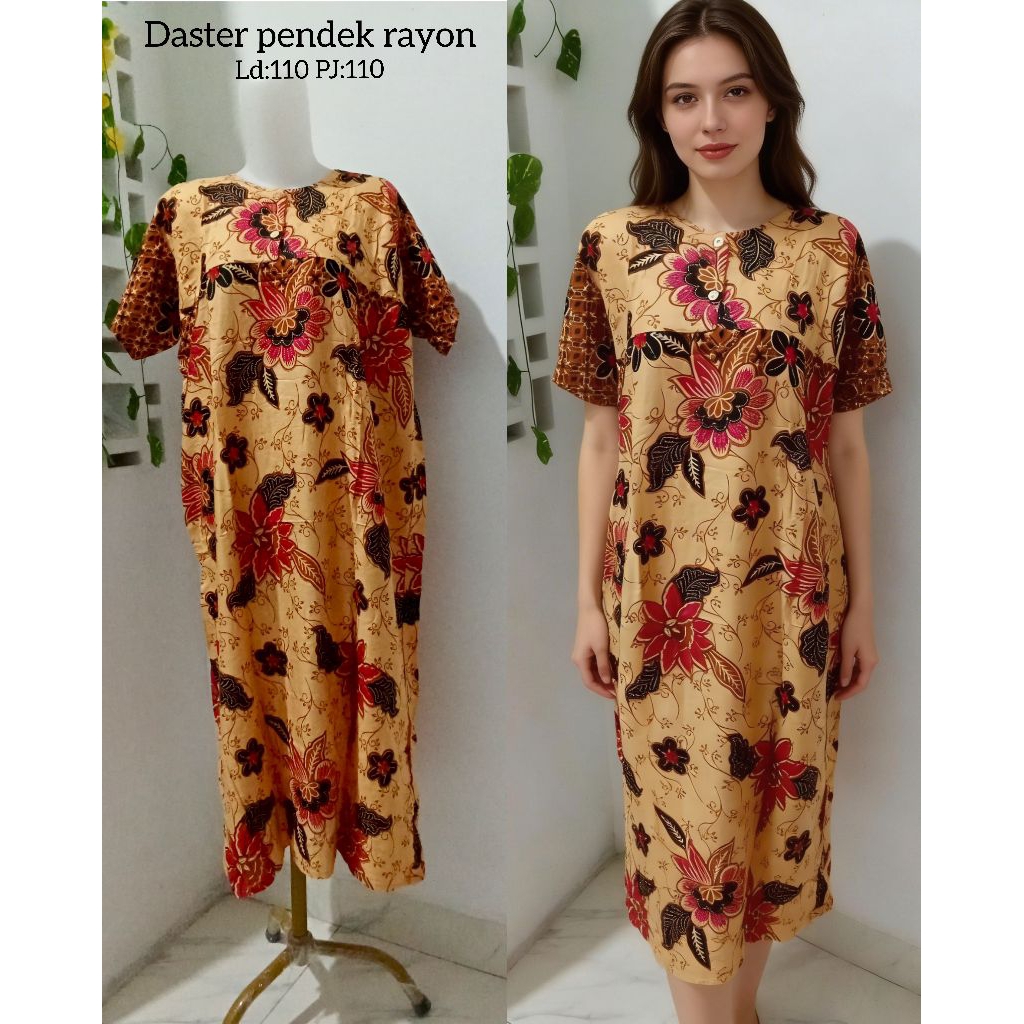 Daster pendek/daster remaja /daster rayon Ld 110