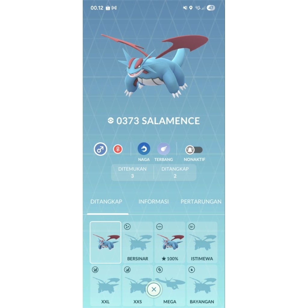 Salamence Pokemon Go