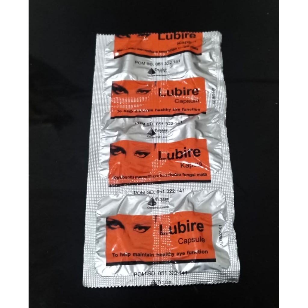 Lubire vitamin mata strip 6 kapsul redy