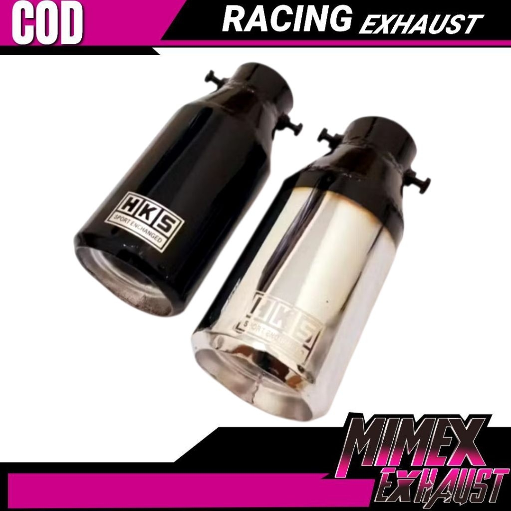 KNALPOT UJUNG MOBOL KNALPOT VARIASI SUARA BASS HALUS UNIVERSAL MUFFLER UNTUK SEMUA JENIS MOBIL BENSI