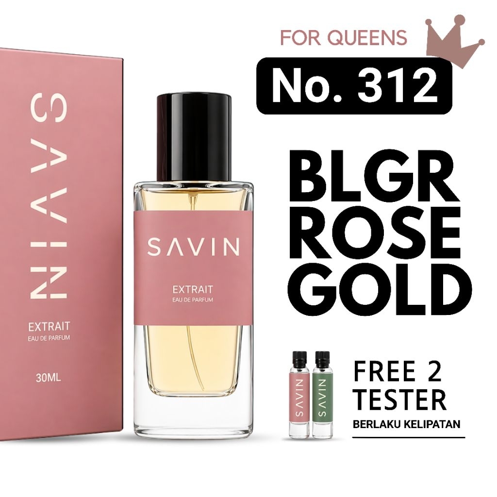 Savin Parfum No. 312 Rose Goldea