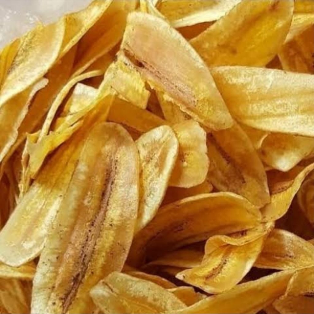 kripik pisang asin gurih