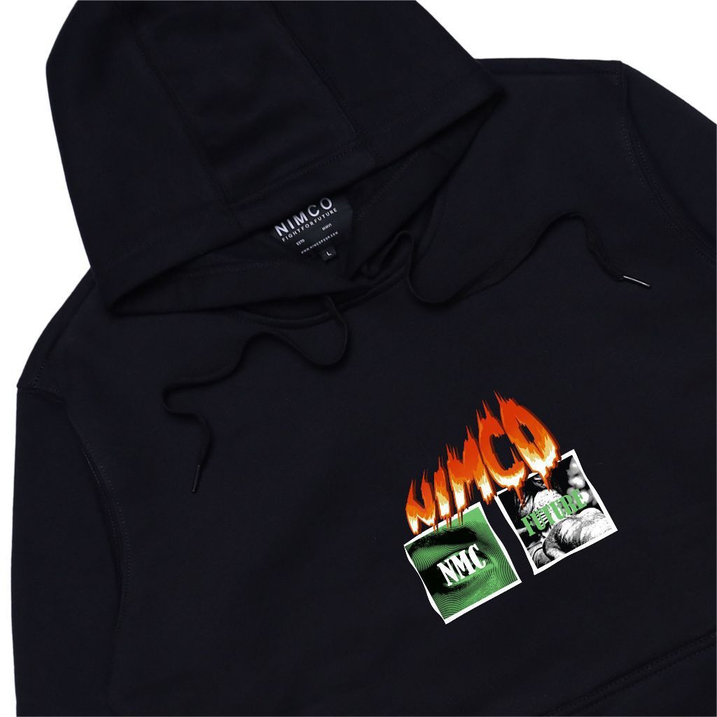 NIMCO FUTURE HOODIE BLACK - SWEATER UNISEX