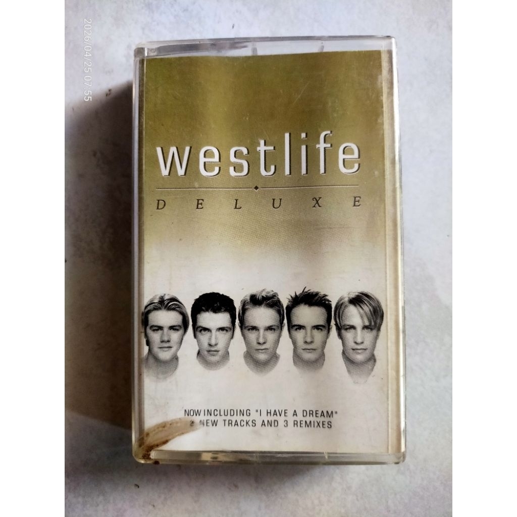 kaset pita jadul WESTLIFE "deluxe"