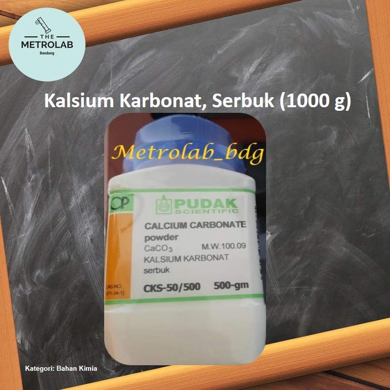 Kalsium Karbonat, Serbuk (1000 g)