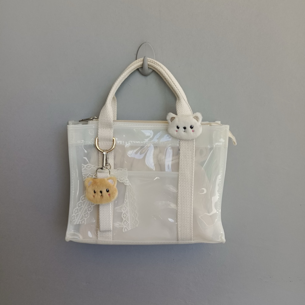 Preloved PVC Concert bag by Jungiekhouse