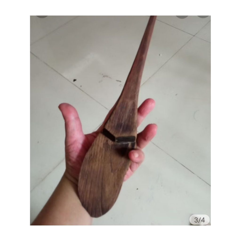 centong nasi kayu jadul bahan  JATIi bekas pakai tua antik kuno