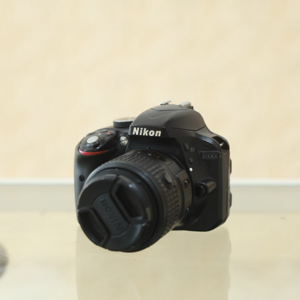 kamera dslr nikon d3300 kit 18-55mm vr second