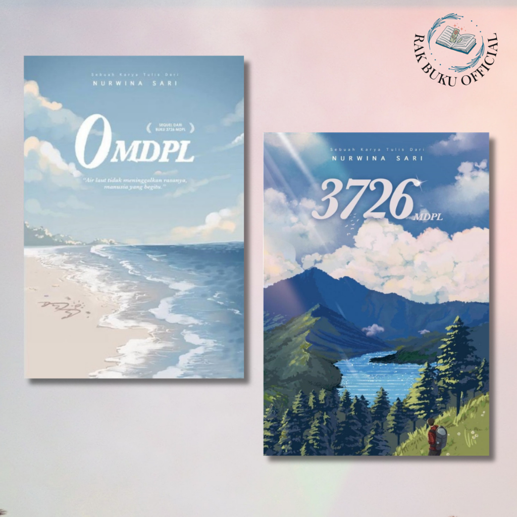Buku Novel 0MDPL & 3726MDPL - Nurwina Sari - Loveable