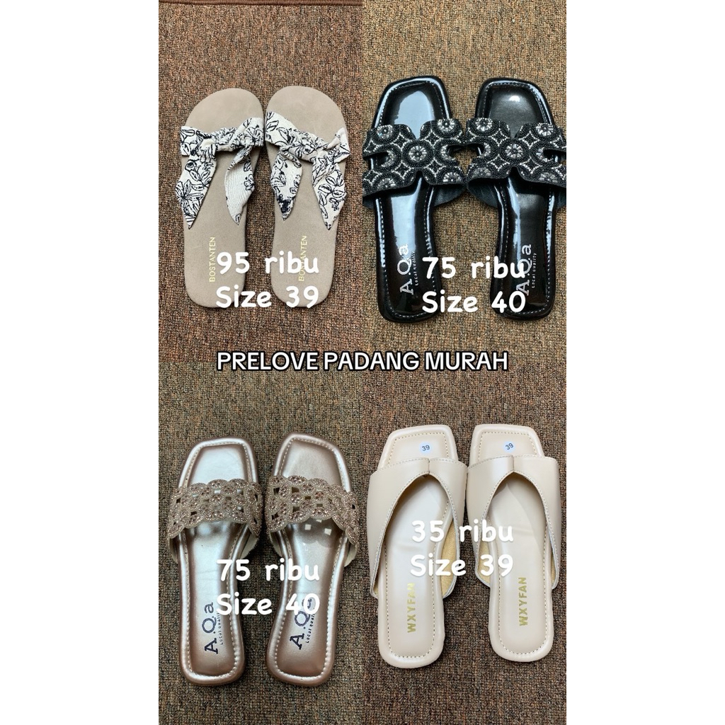 prelove Sendal Padang