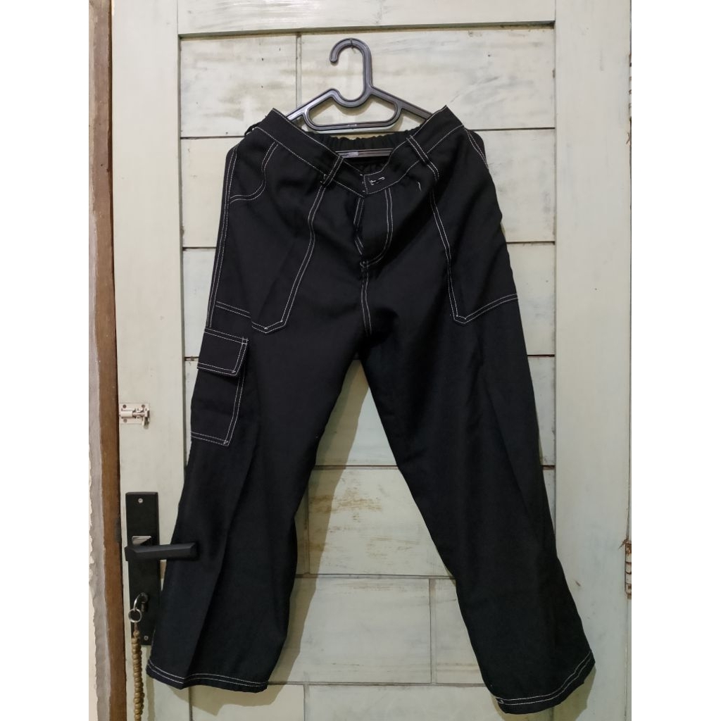 PL Celana cargo pria dan wanita/Baggy cargo