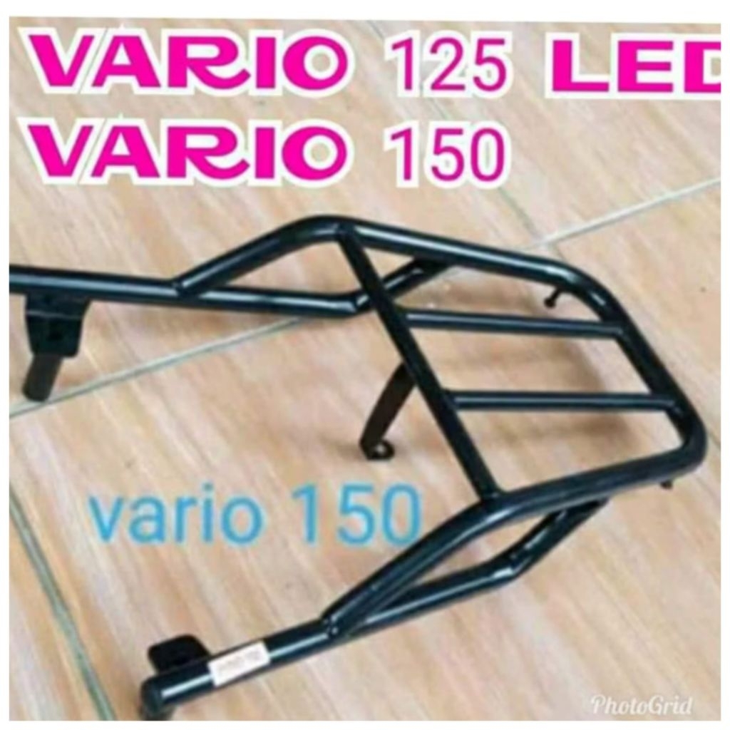 Breket VARIO 125 LED 150 Behel Bracket Hollow Breaket Braket locco Rear Begel Dudukan Box Rak Bagasi