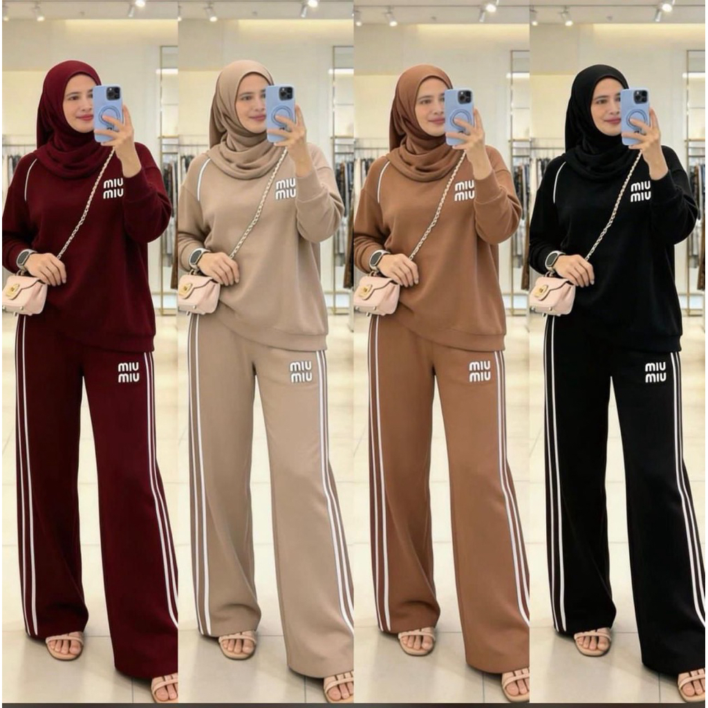 Stelan Kenit Sporty/Stelan Kenit Wanita