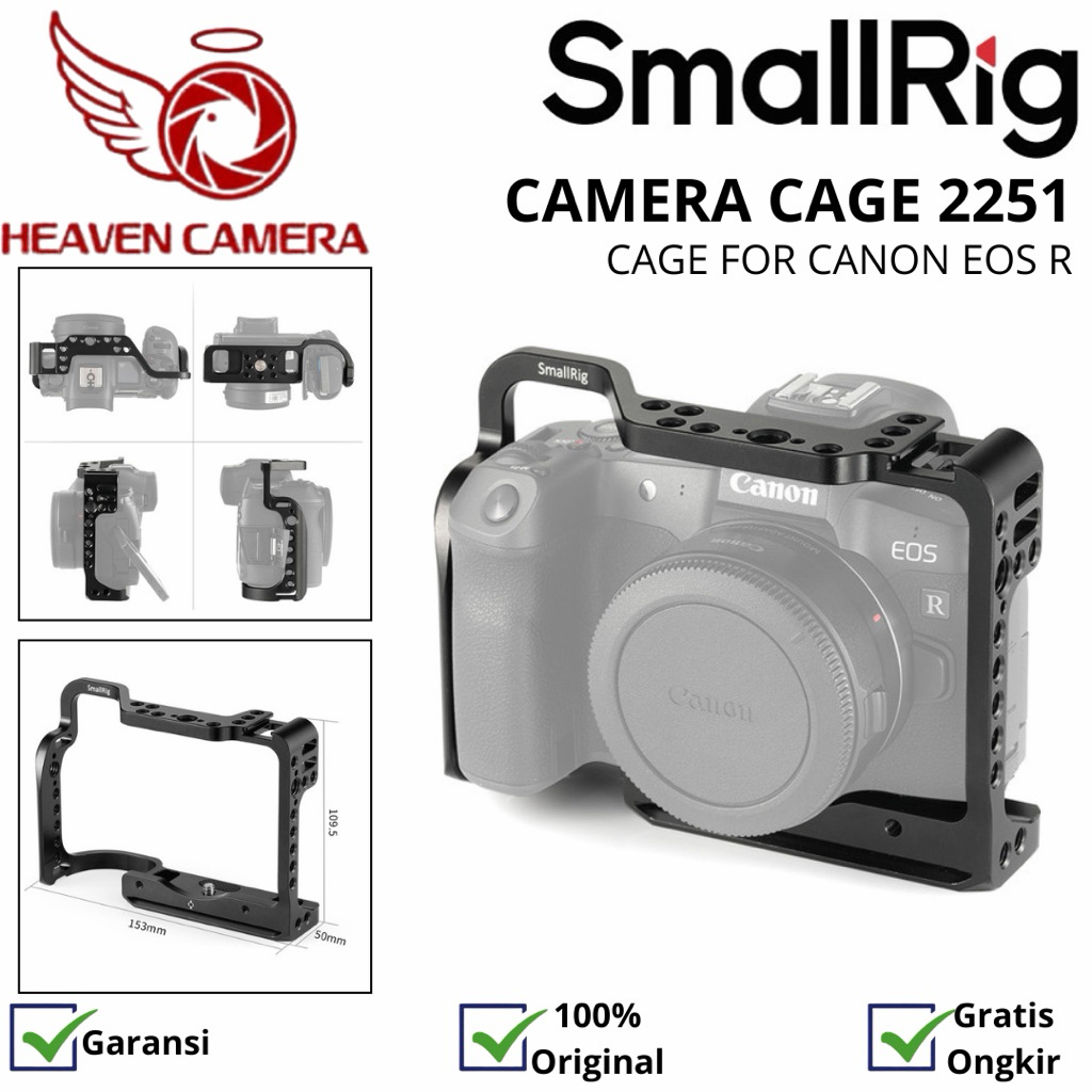 SmallRig Cage For Canon EOS R (2251)