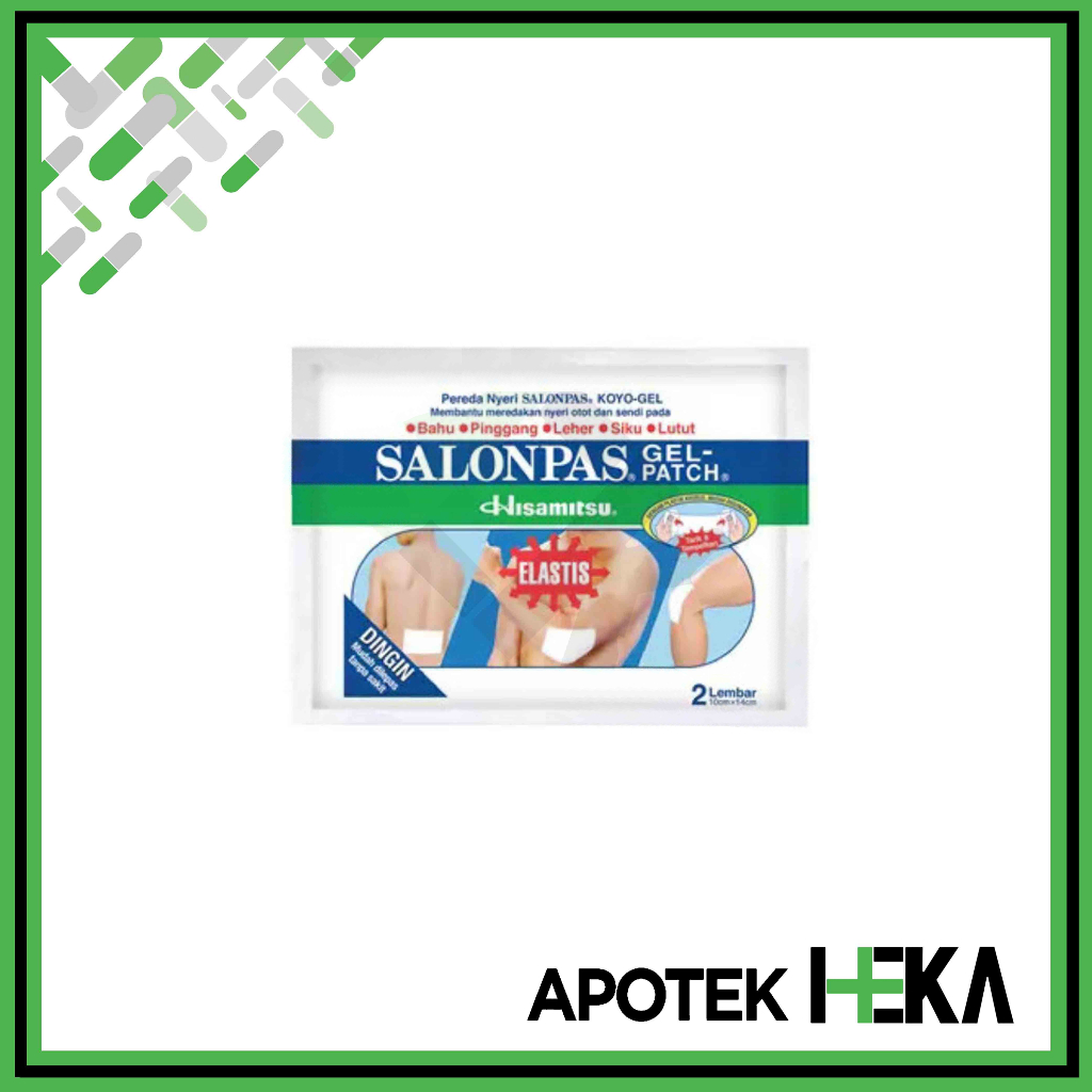 Salonpas Gel Patch isi 2 Lembar - Koyo Elastis