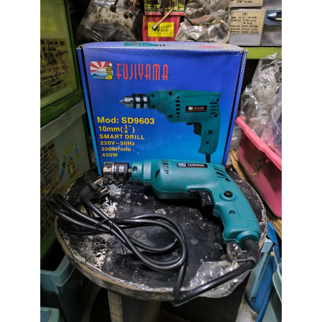 FUJIYAMA SD 9603 Mesin Bor Drill 10mm SD9603 Electric Drill