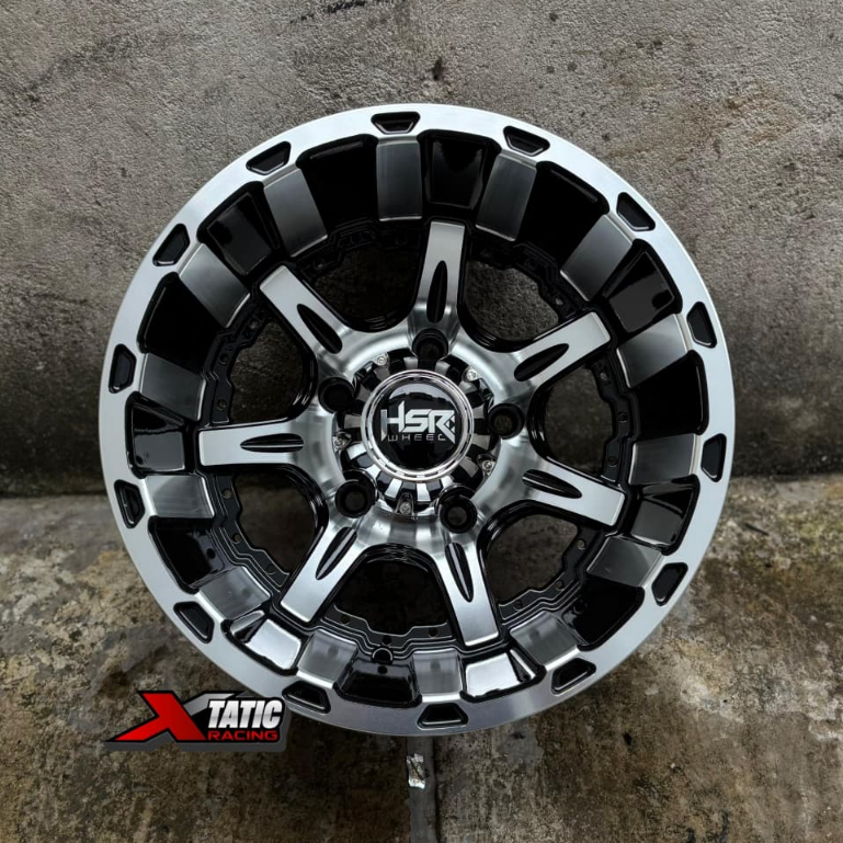 Velg Mobil R15 Lebar 10 HSR ASAKOTA Untuk Jimny, Willys, Vitara, Escudo, Taft dll