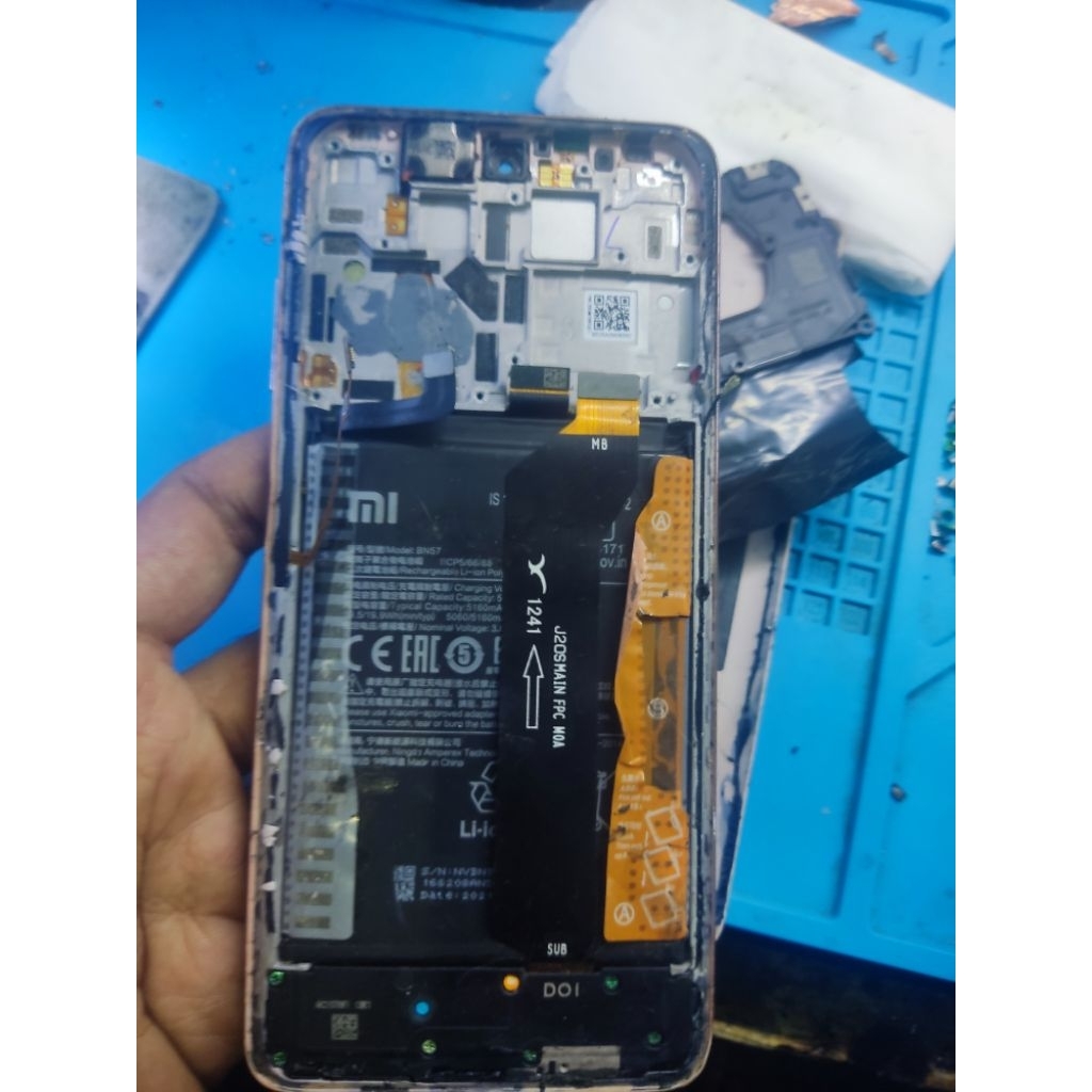 lcd copotan ori poco x 3 nfc
