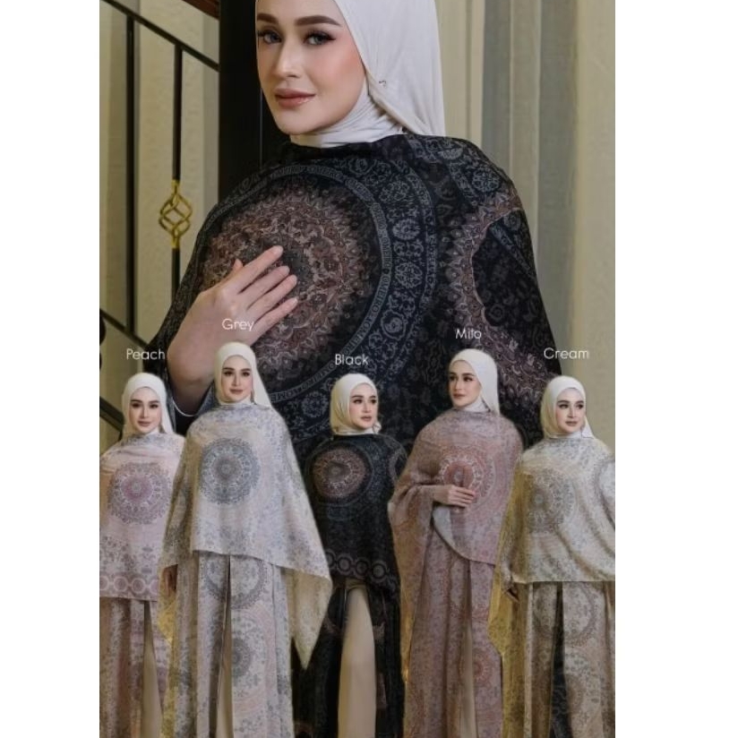 Abaya Kashmir set Outer Pashmina by omeiro