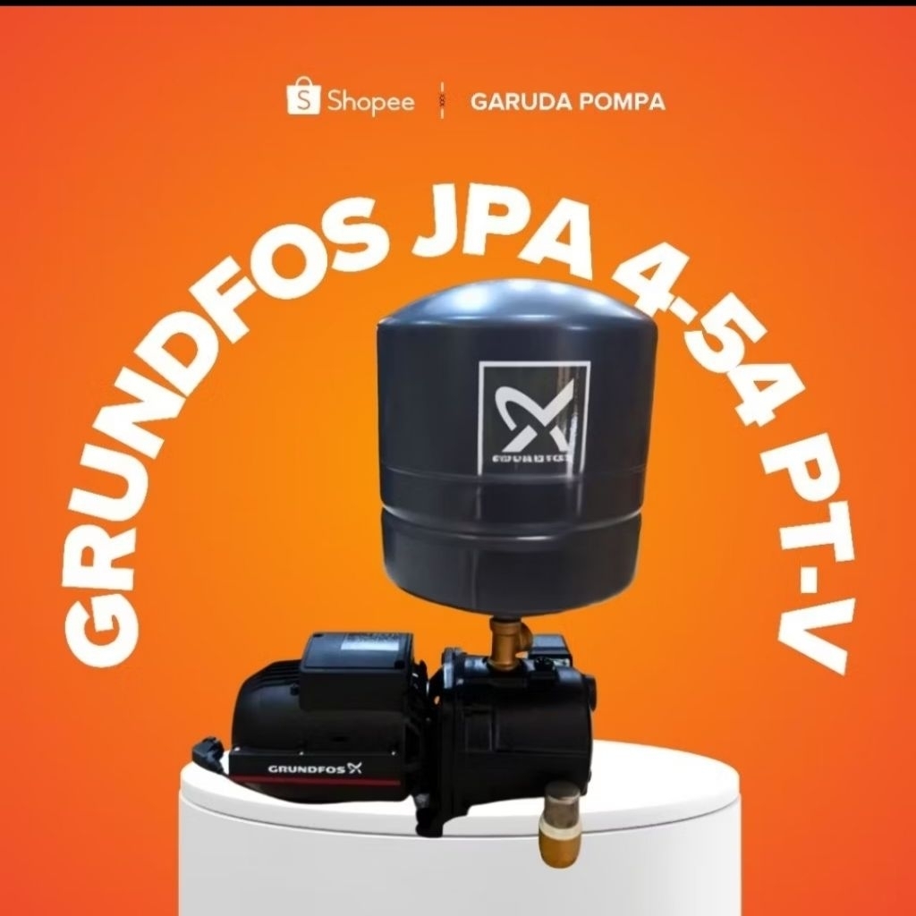 Grundfos JPA 4-54 semi jet pompa air sumur dangkal