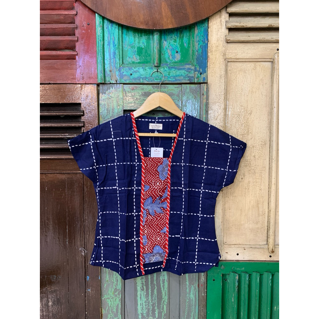 Batik Luwes Putera - Blus tSetali Kutubaru