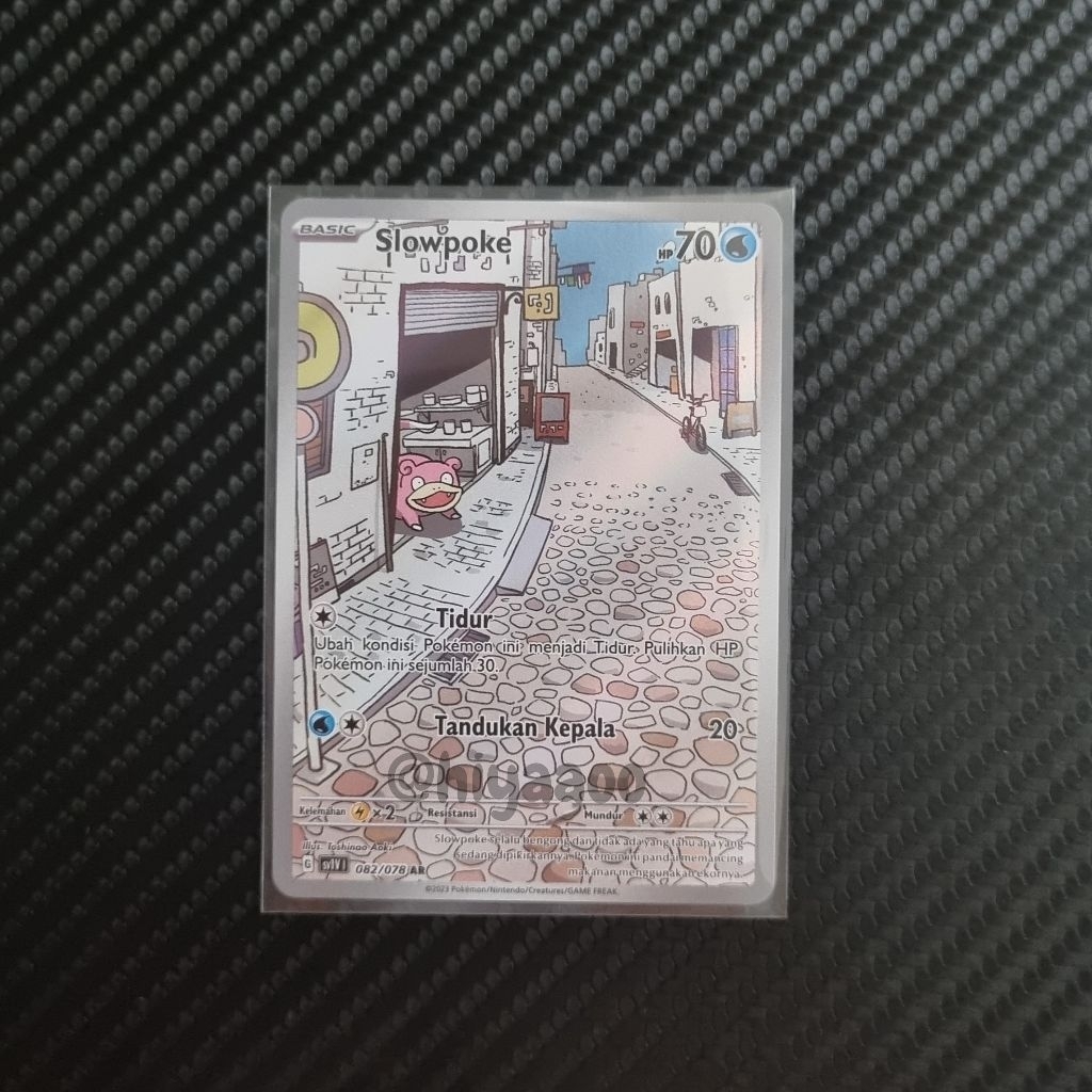 Pokemon card tcg Slowpoke AR IND