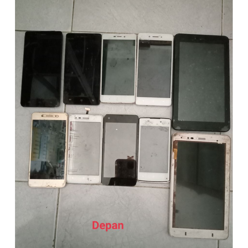 Borongan 10 mesin hp android 3g/4g rusak sesuai gambar