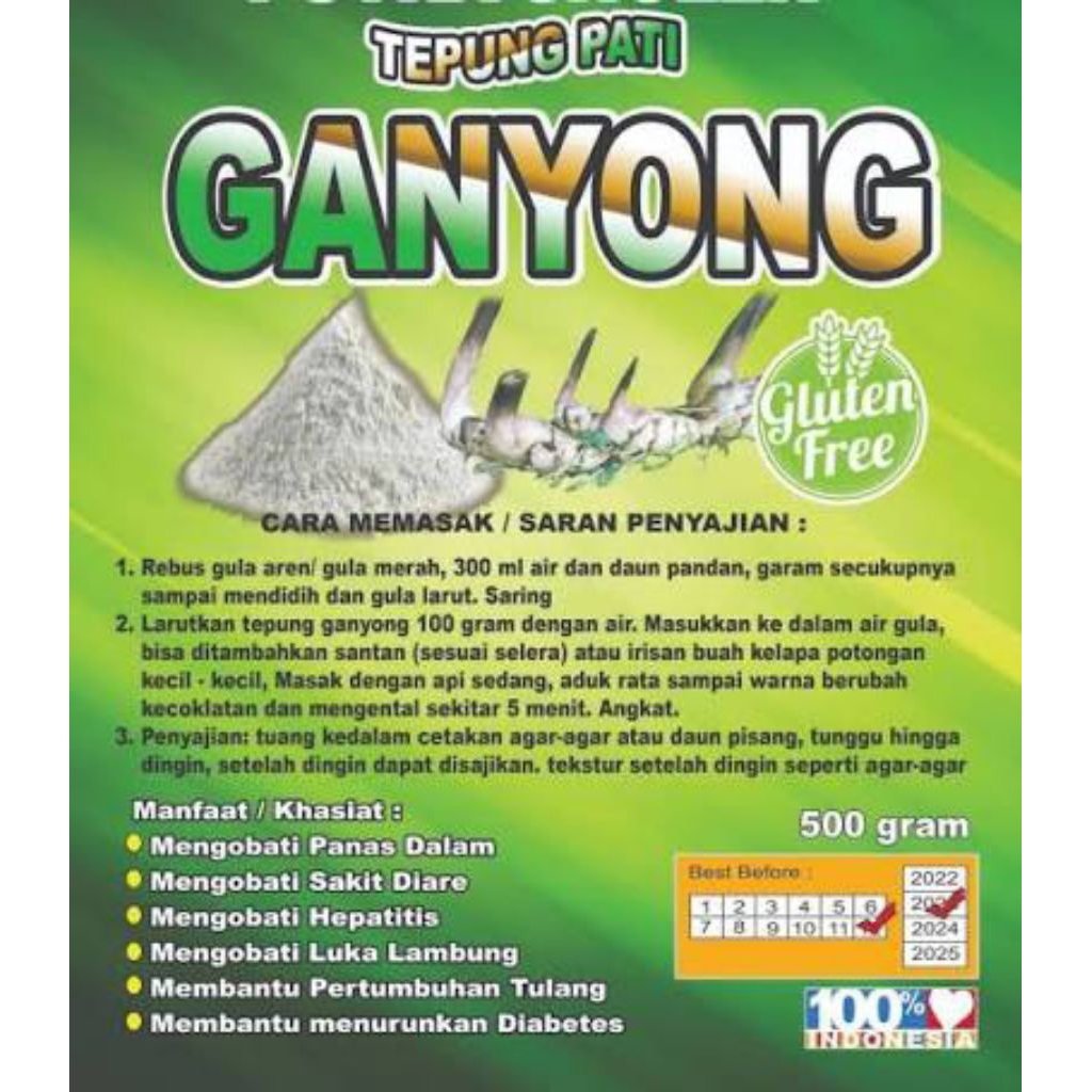 TEPUNG PATI GANYONG 1 Kg