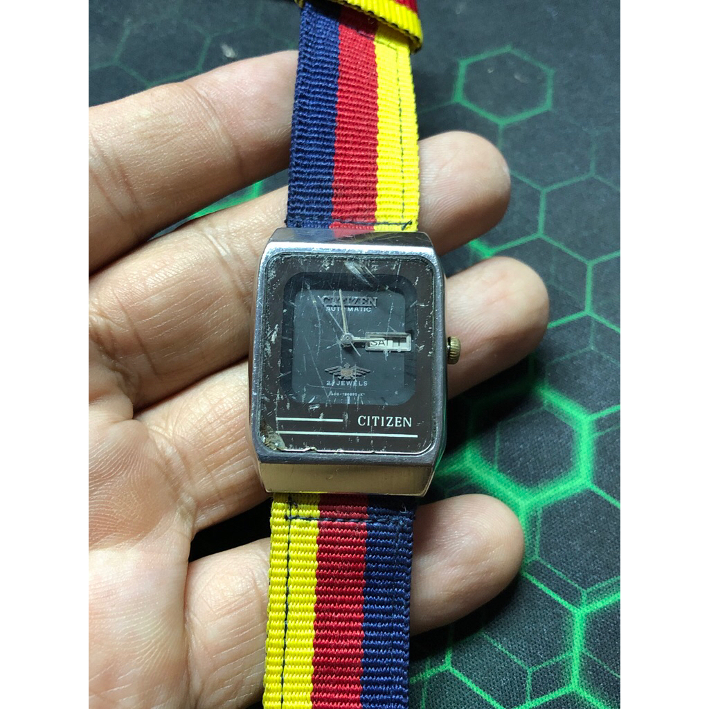 jam tangan citizen automatic japan ori siap pakai fungsi normal