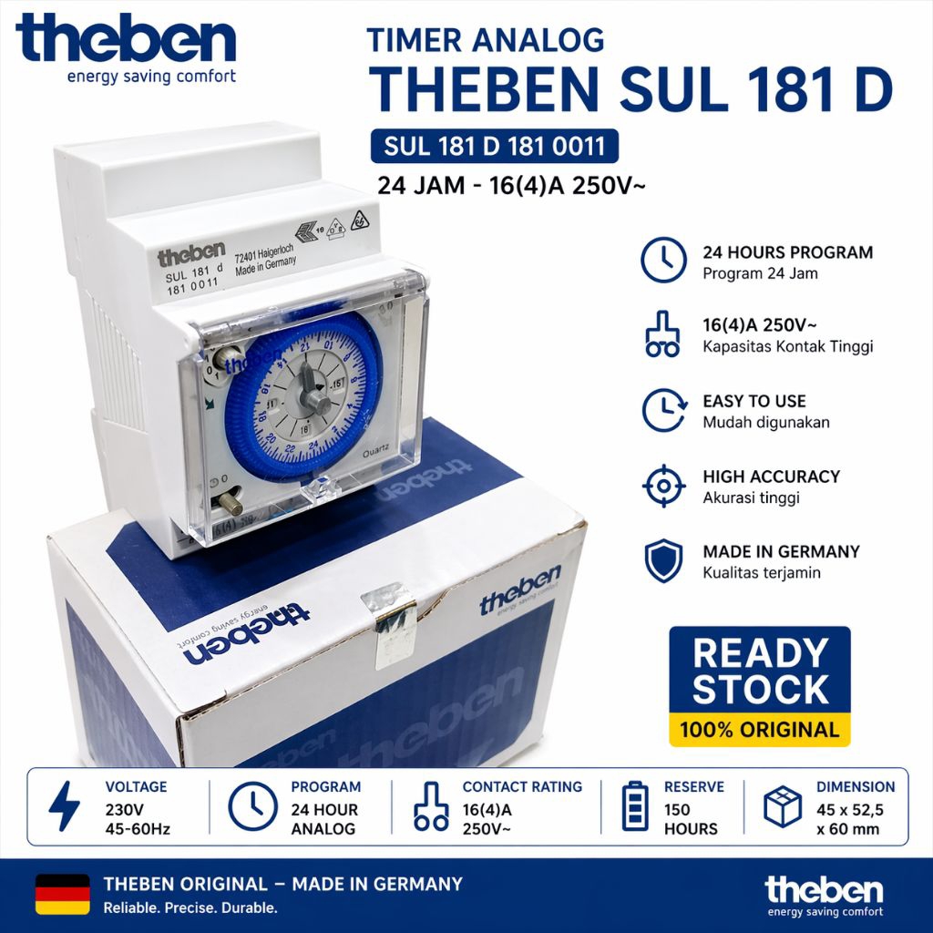 timer theben sul181d timer theben sul 181d original theben D