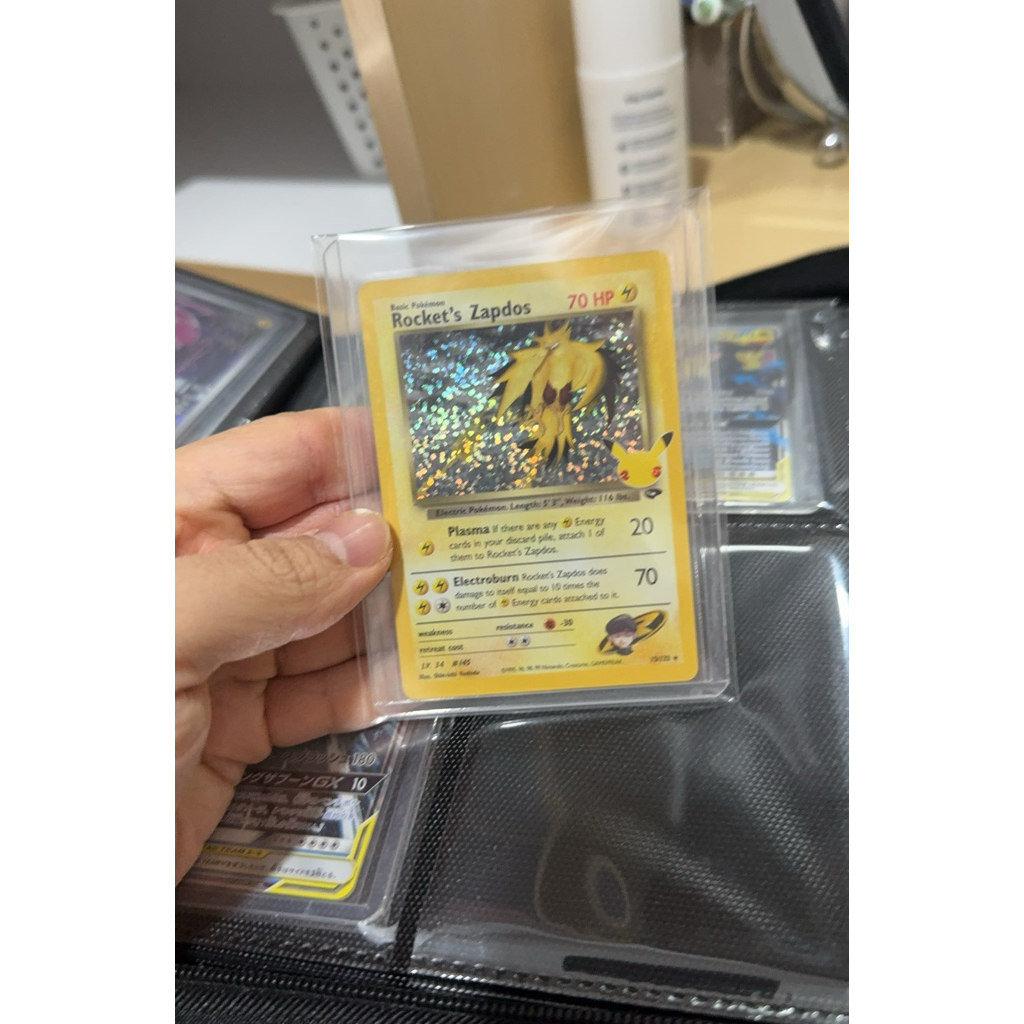 Zapdos Rockets TCG Pokemon+Mega Clefable SAR
