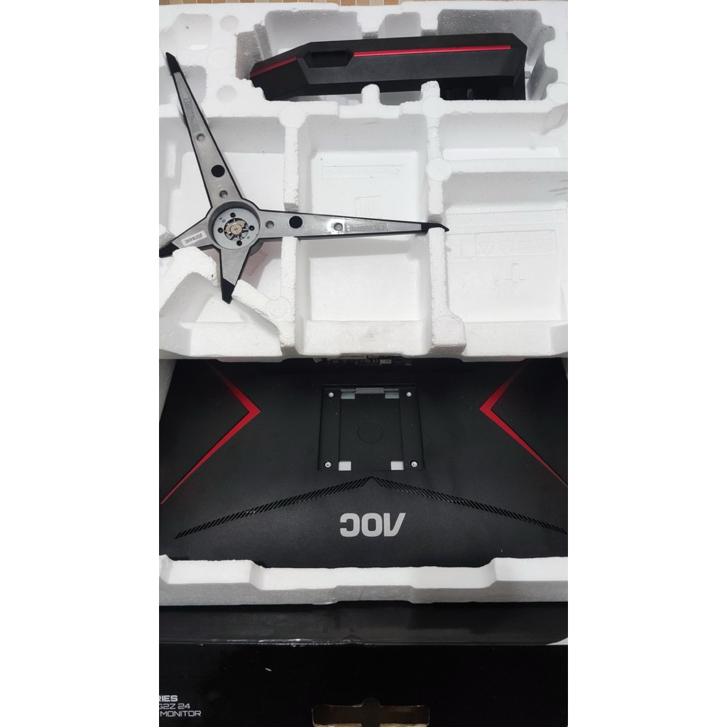 monitor aoc 180hz dan 240hz preloved