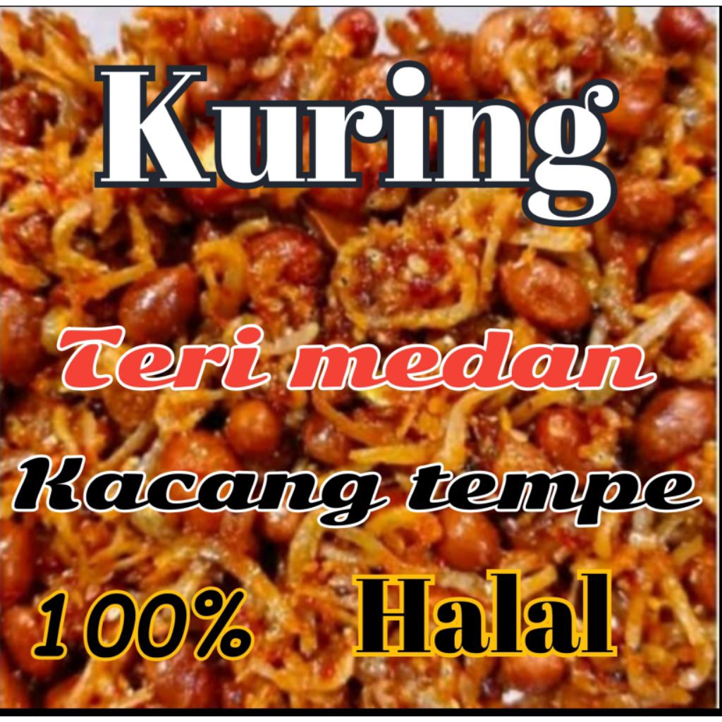 TERI KACANG MEDAN DAN TEMPE KERING