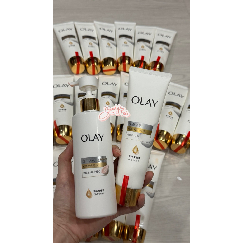 OLAY Tone Up Body Lotion / Scrub