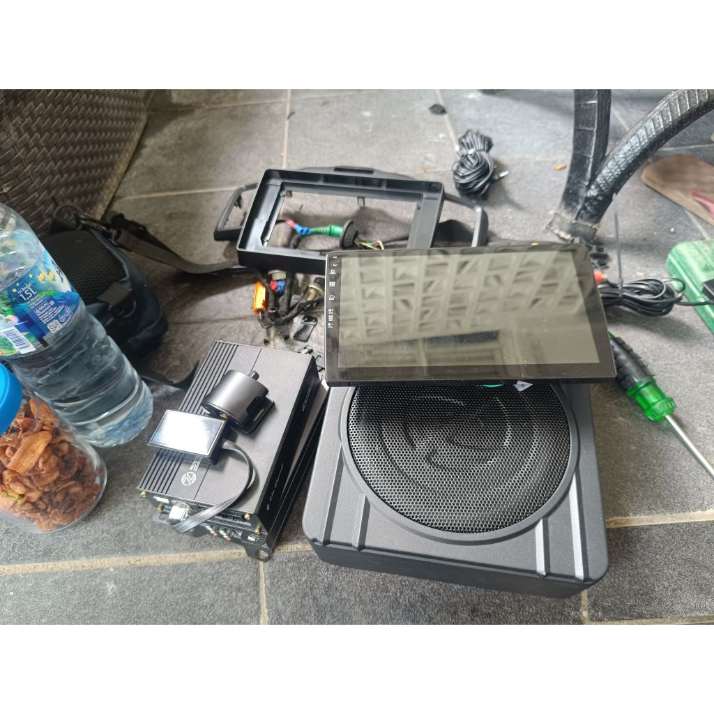 paket audio bekas copotan plus pasang