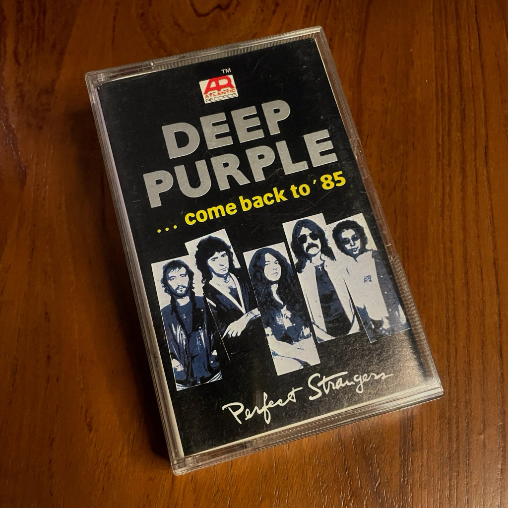 kaset pita deep purple perfect strangers
