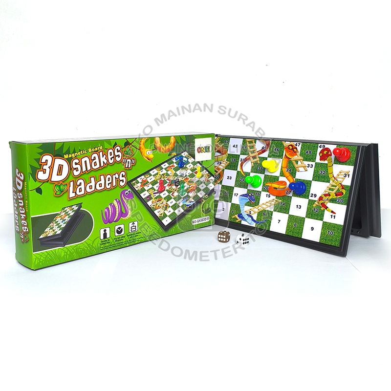 Ular Tangga Magnet U3 | Magnetic Snake & Ladder | Mainan Edukasi Anak